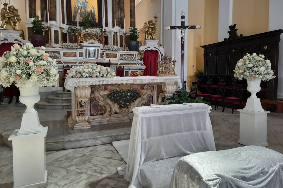 Allestimento chiesa