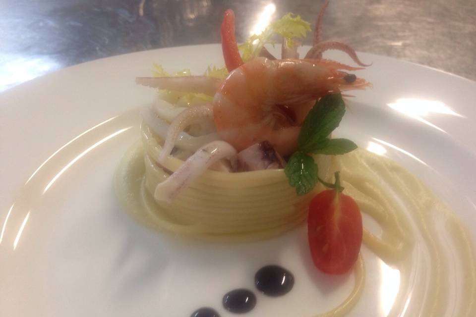 Frutti di mare e grand fumé