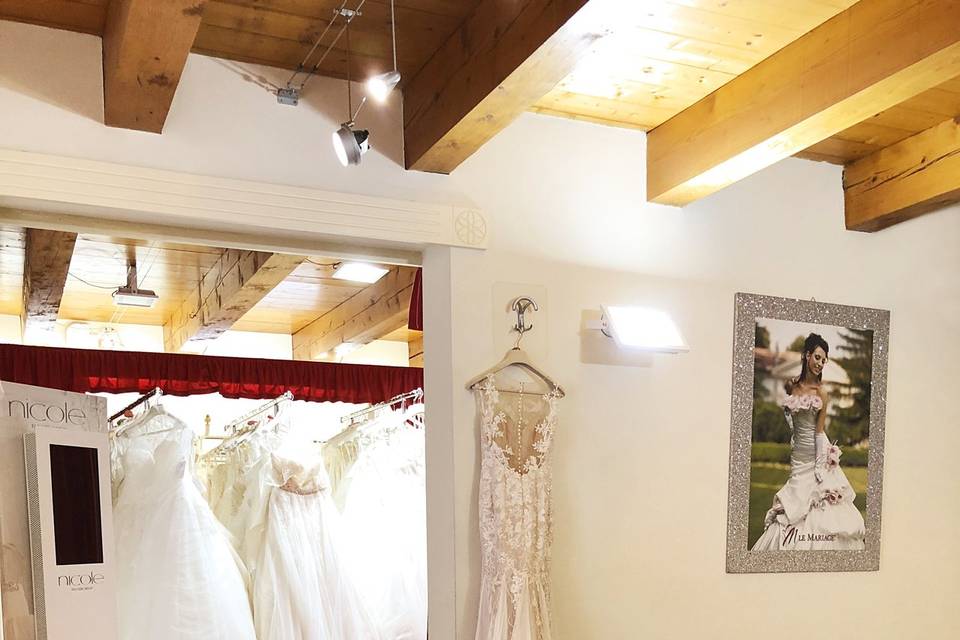 Interno atelier le mariage