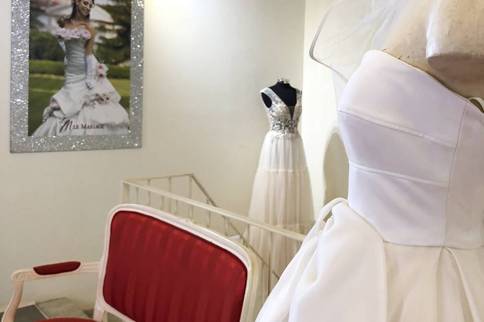 Interno atelier le mariage