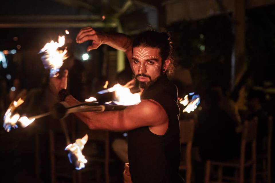 Spettacolo di fuoco