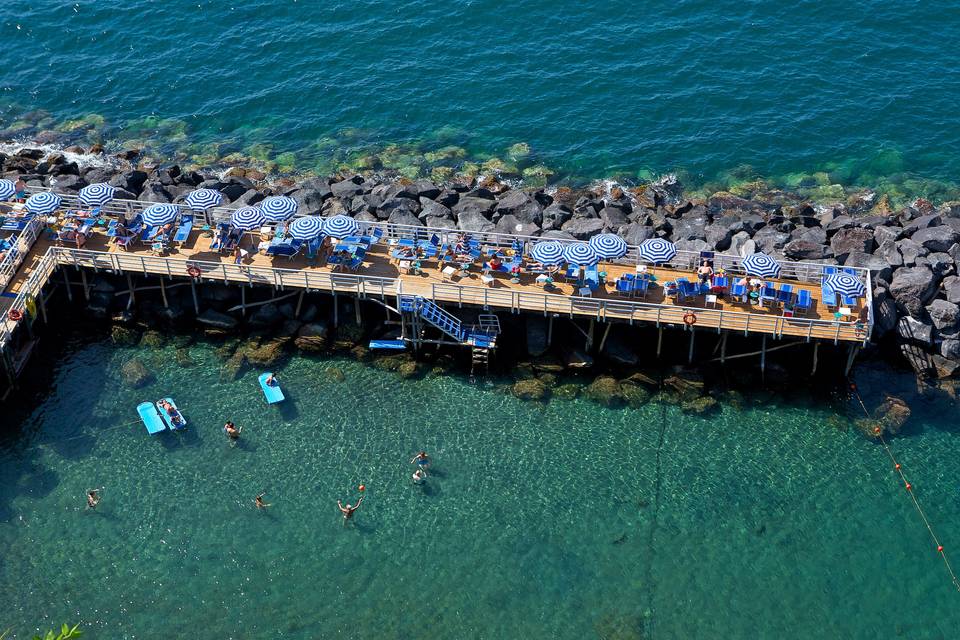 Panorama dal ristorante