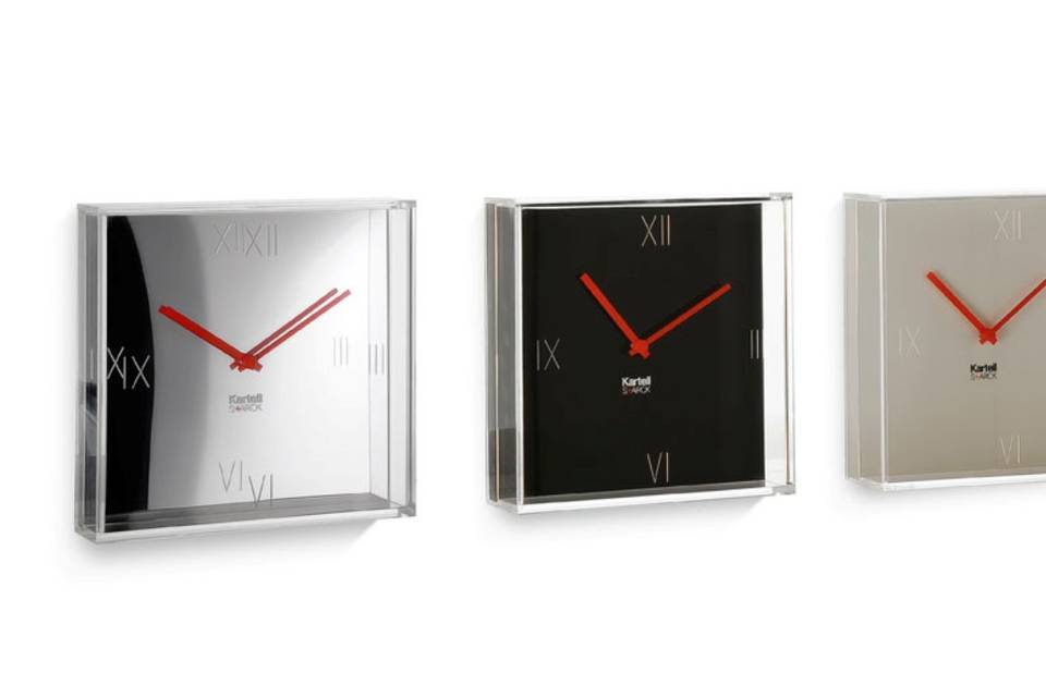 Tic & Tac  Design: Filippe Starck (con Eugeni Quitllet)   Orologio da parete.