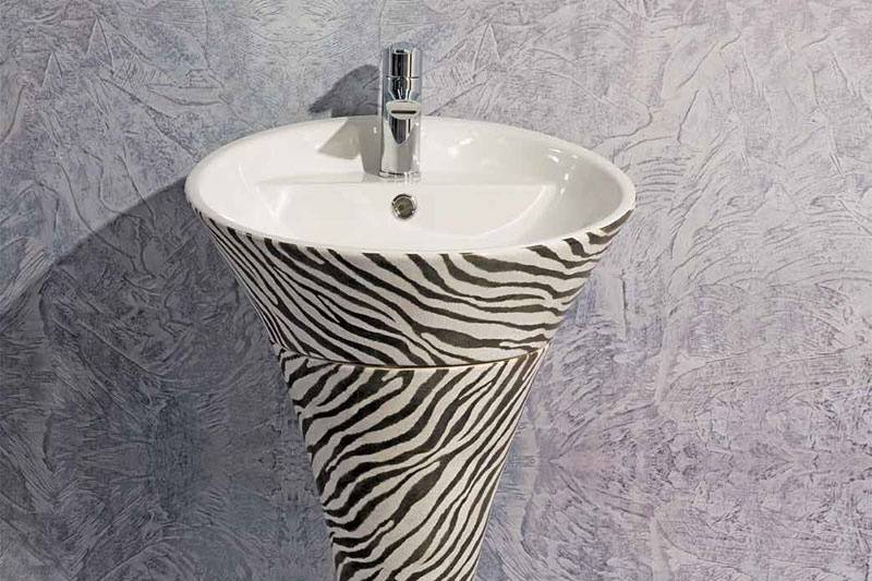 Lavabo decorato