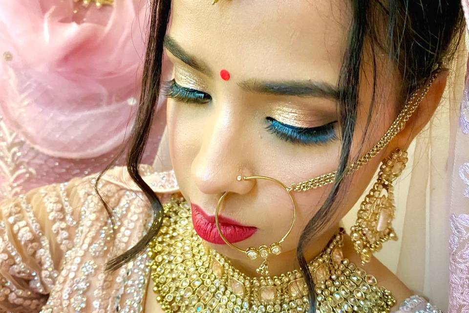 Bridal makeup