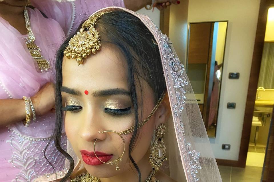 Bridal makeup