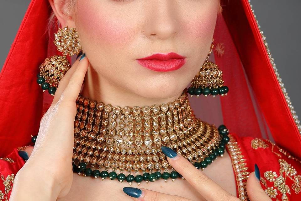 Bridal makeup