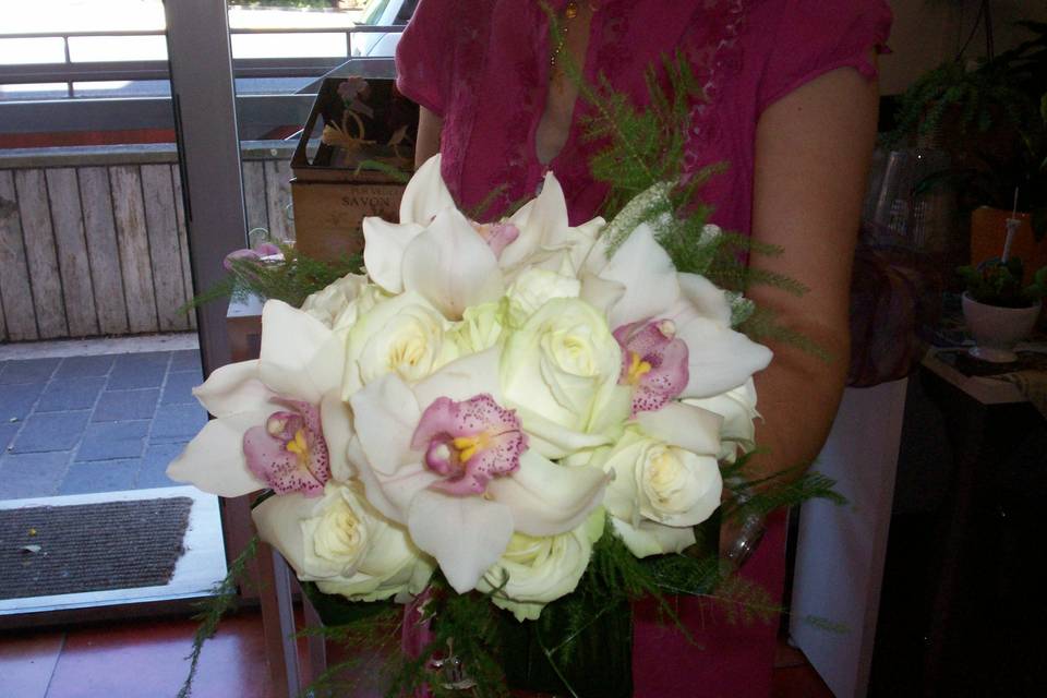 Bouquet con Orchidee