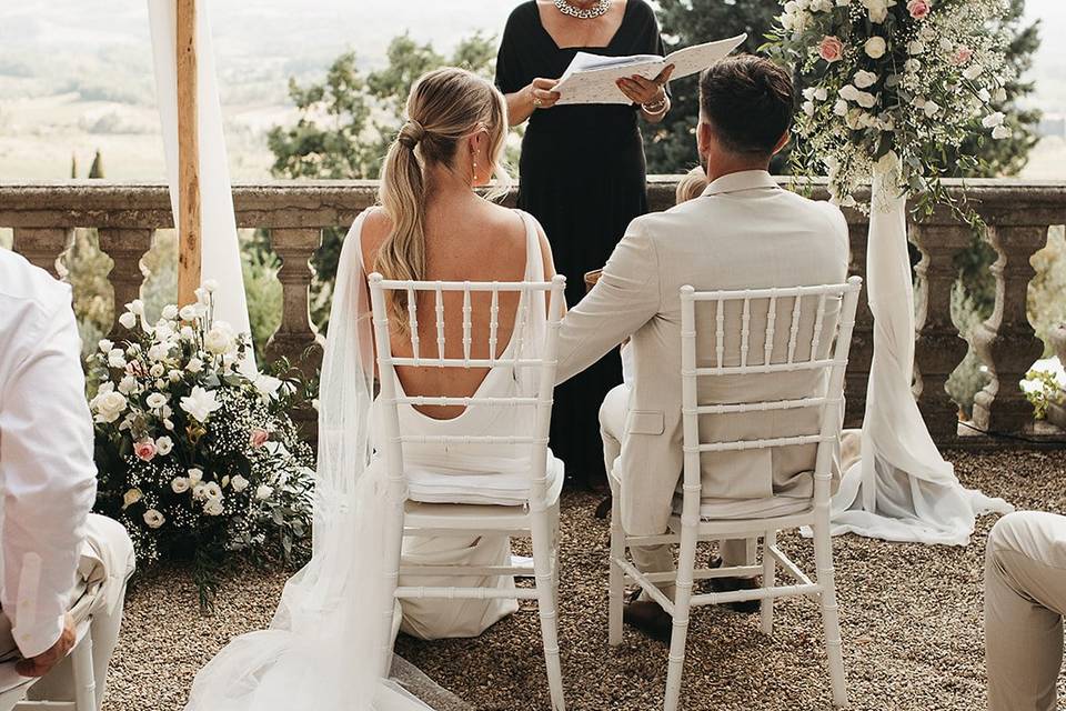 Ceremony in Tuscany