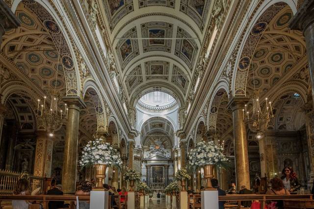 Allestimento floreale Chiesa