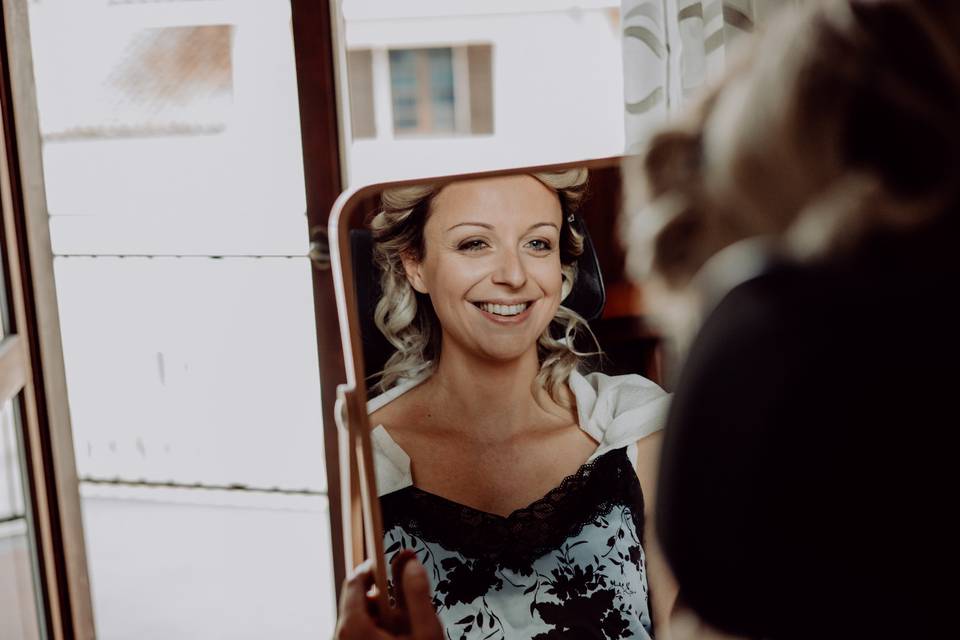 hairstyle bride