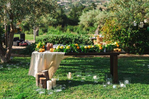 Allestimento a tema siciliano