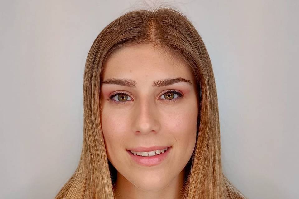 Trucco soft glam rosato