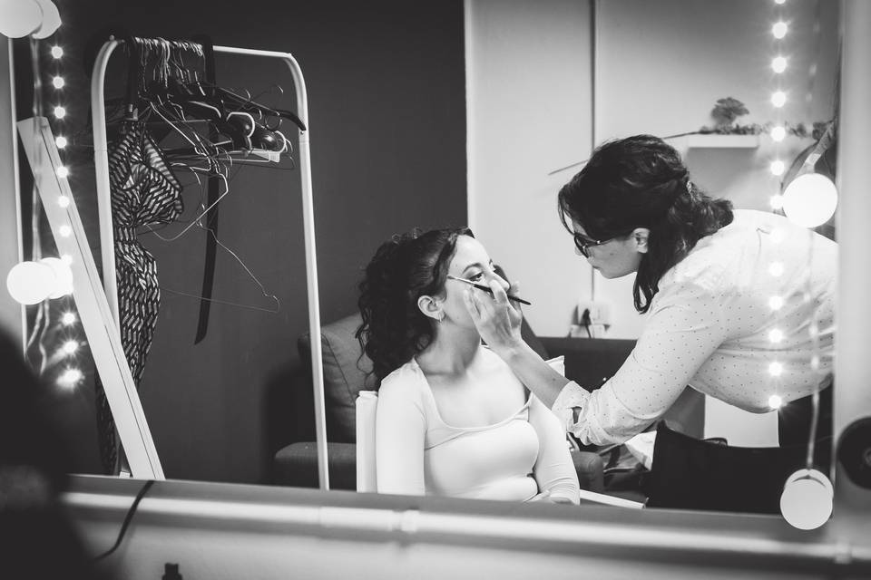 Trucco acqua e sapone