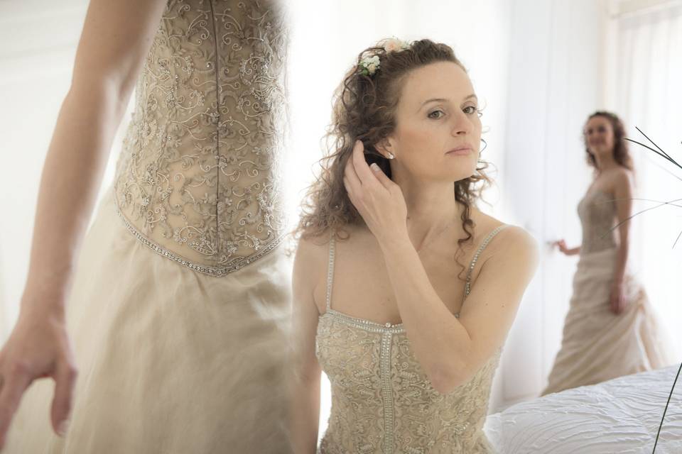 I preparativi della sposa