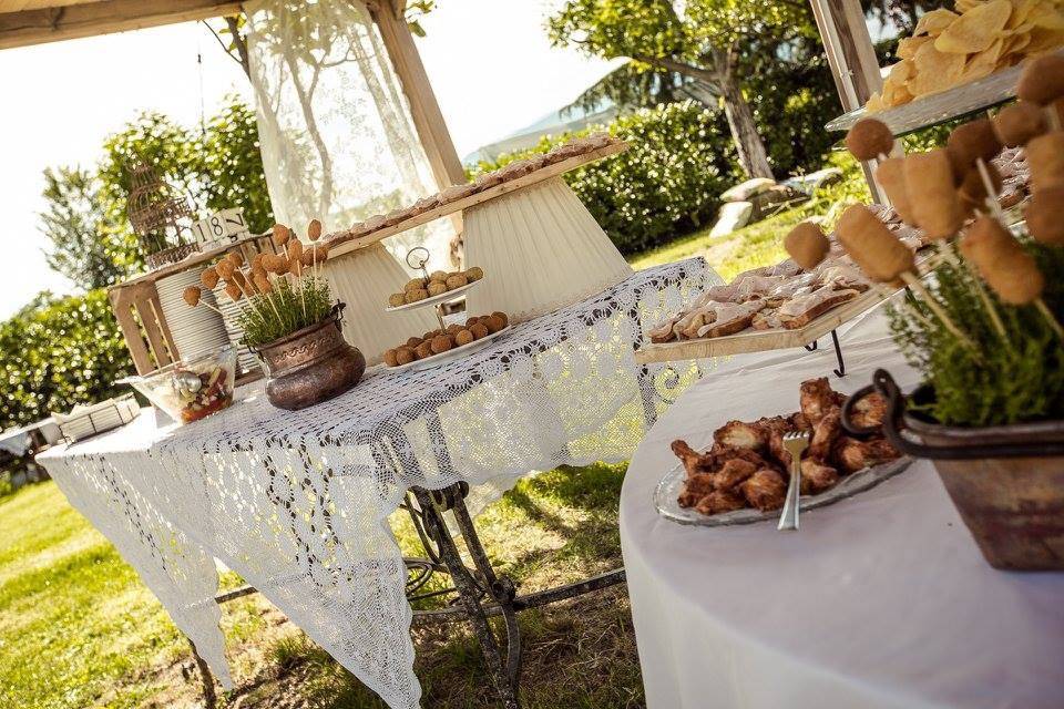 L'aperitivo in giardino