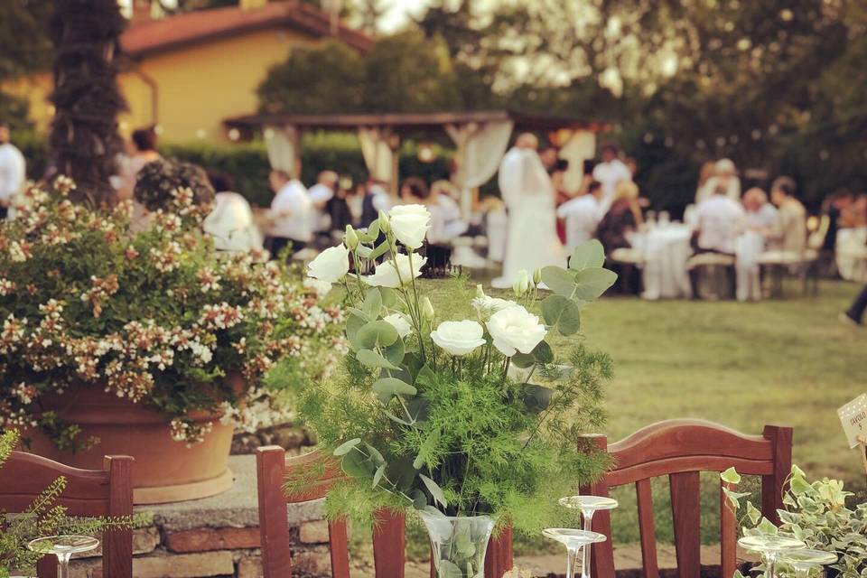 Aperitivo in giardino