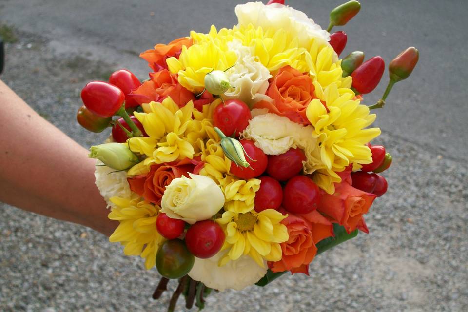 Bouquet con peperoncino