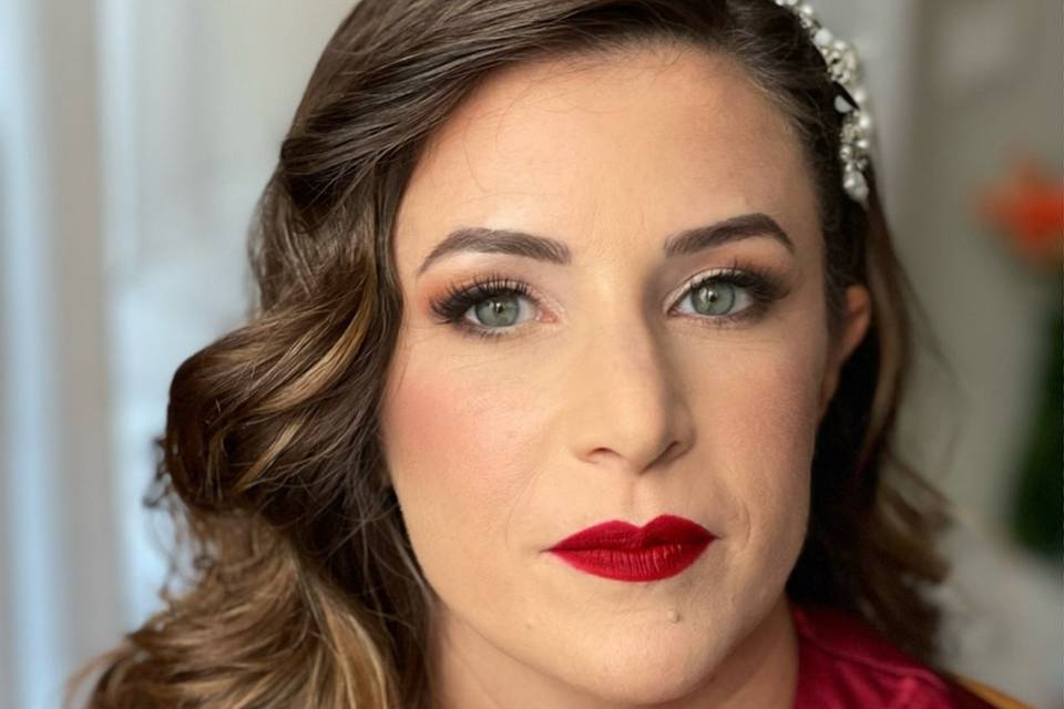 Bride makeup