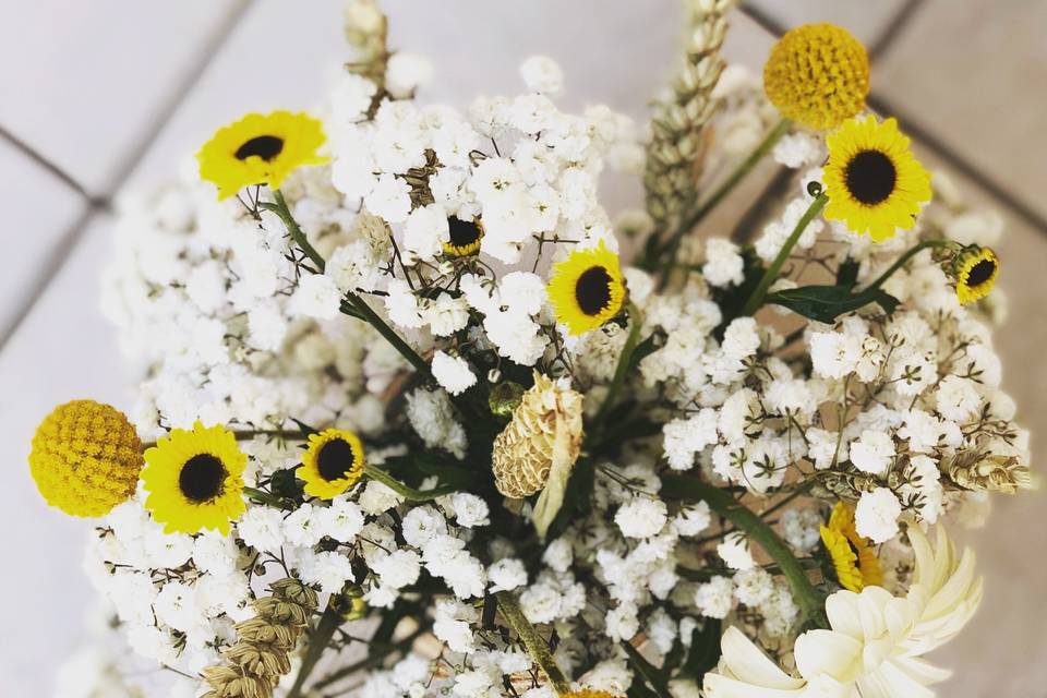 Centrotavola fiori di campo