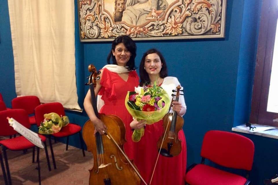 Violino e violoncello