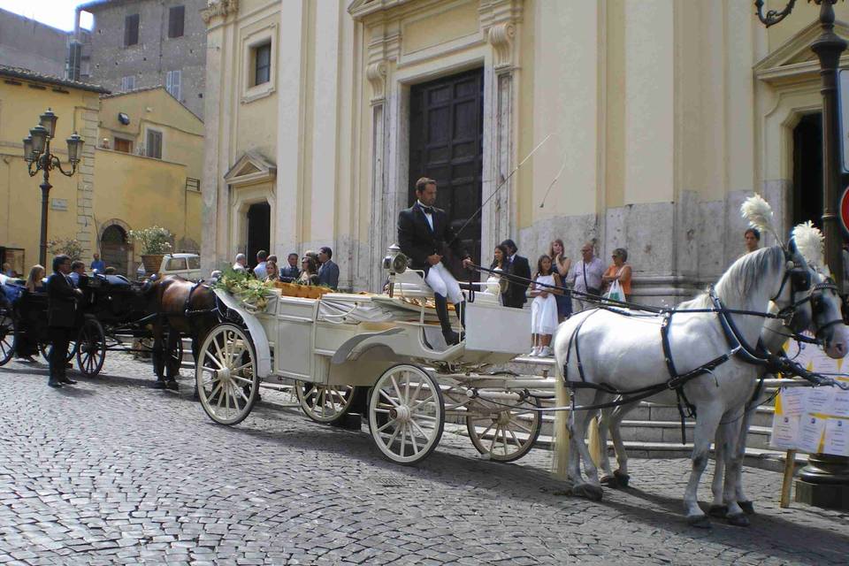 Carrozza bianca