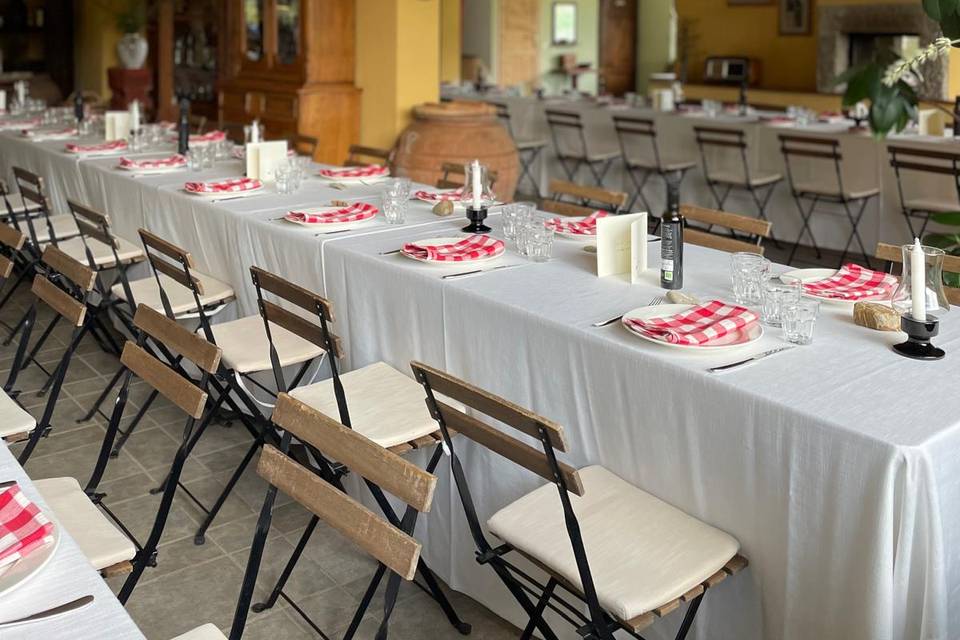 Matrimonio country in sala