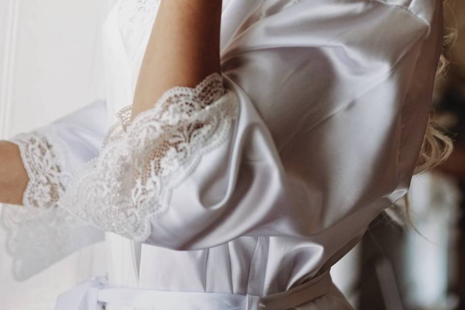 Sposa in preparazione