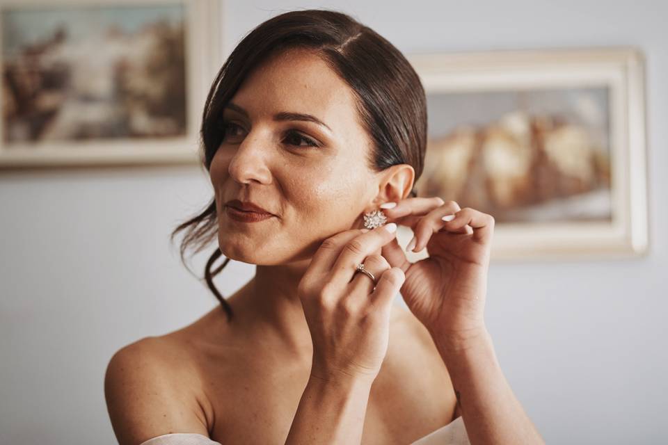 Preparazione sposa