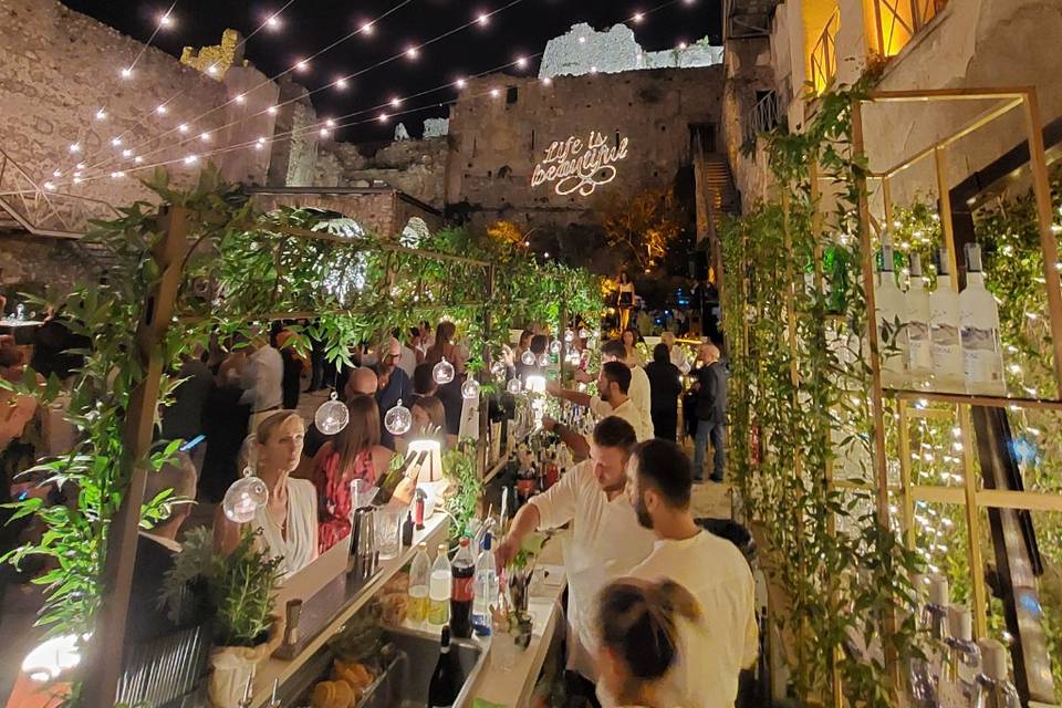 Luminarie in corte