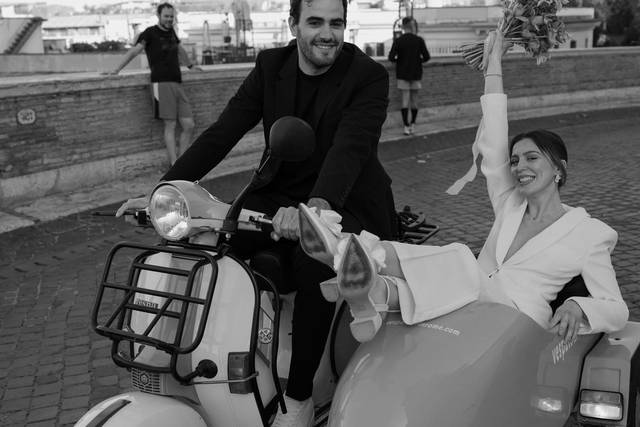 Matrimonio al centro di Roma