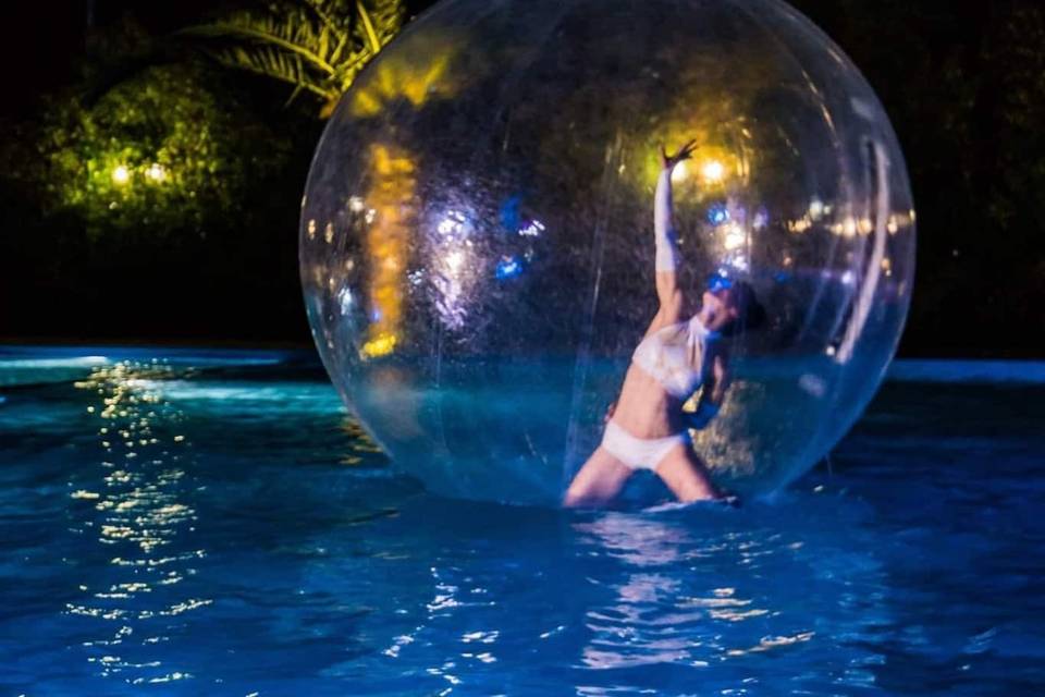 Water ball performance