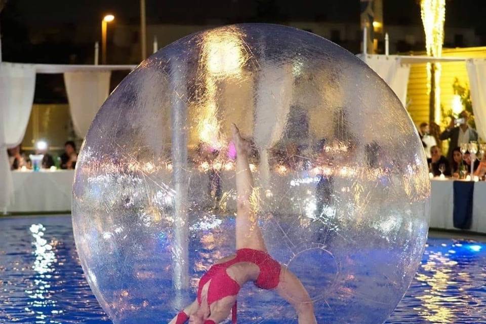 Water ball performance