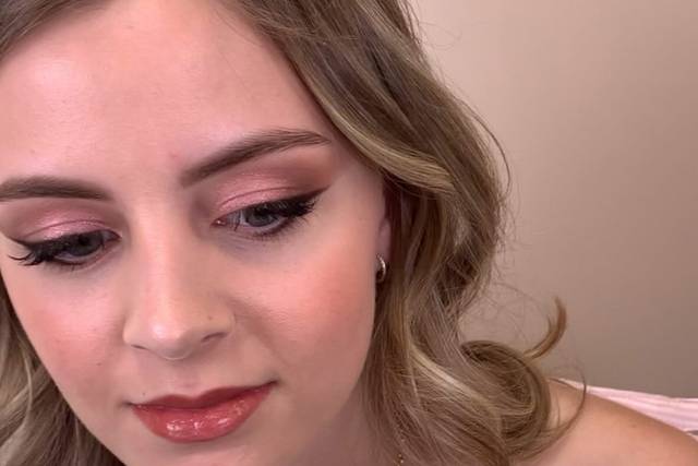 Trucco sposa rosa