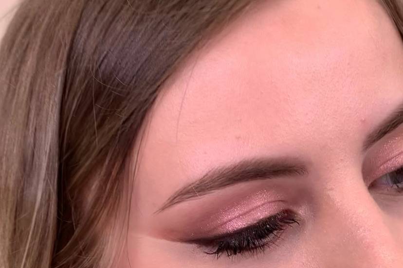 Trucco sposa rosa