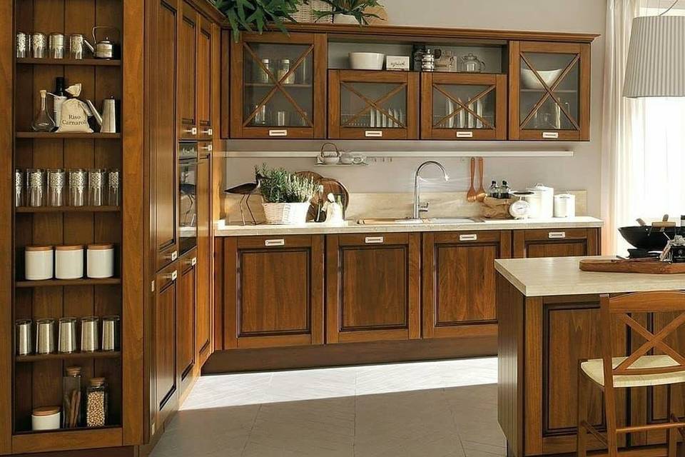 Cucina in legno