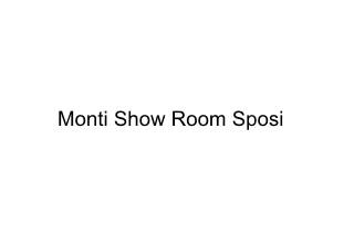 Monti Show Room Sposi logo