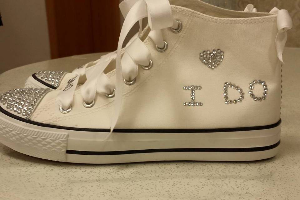 Wedding shoes personalizzate