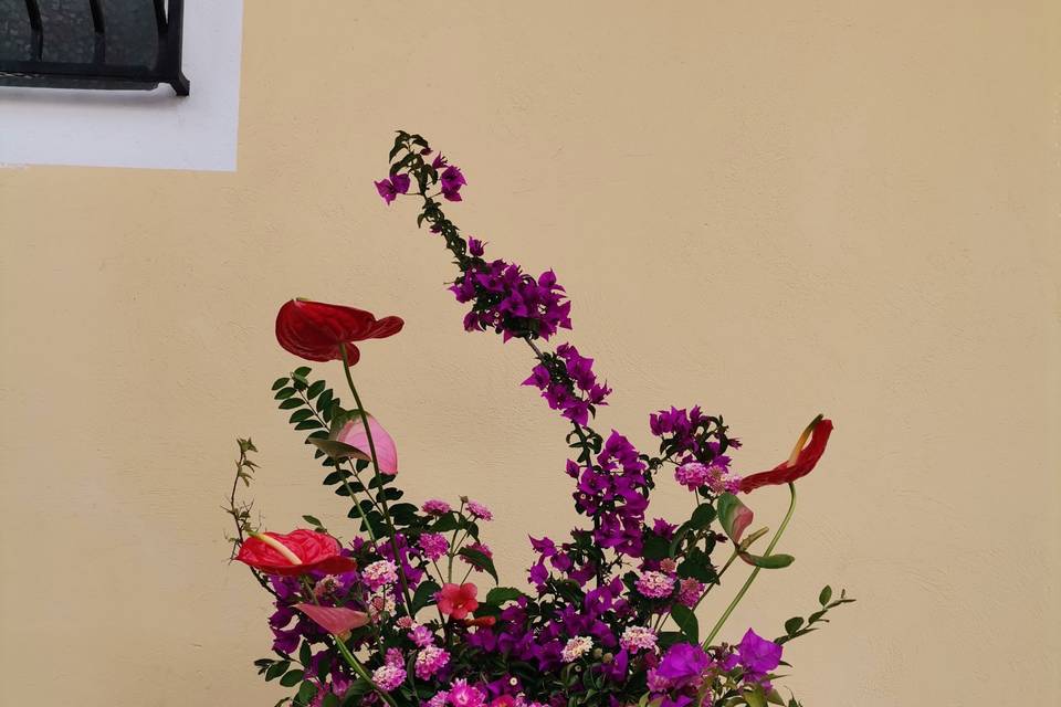 Flower composition