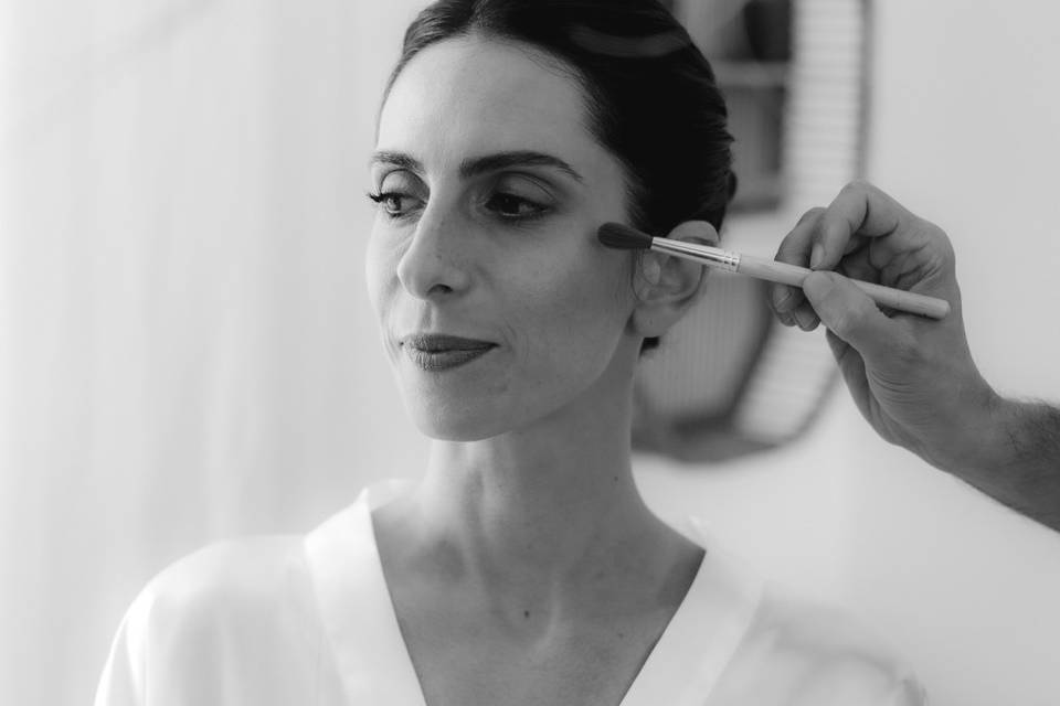 L'eleganza del trucco sposa