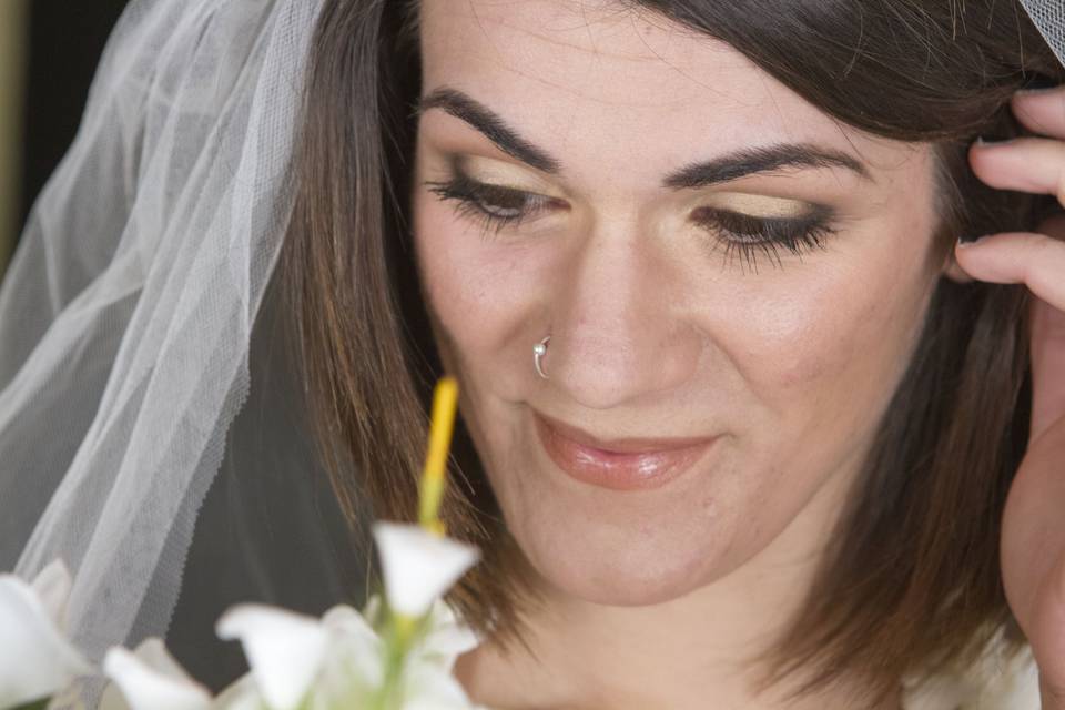 Trucco sposa sera