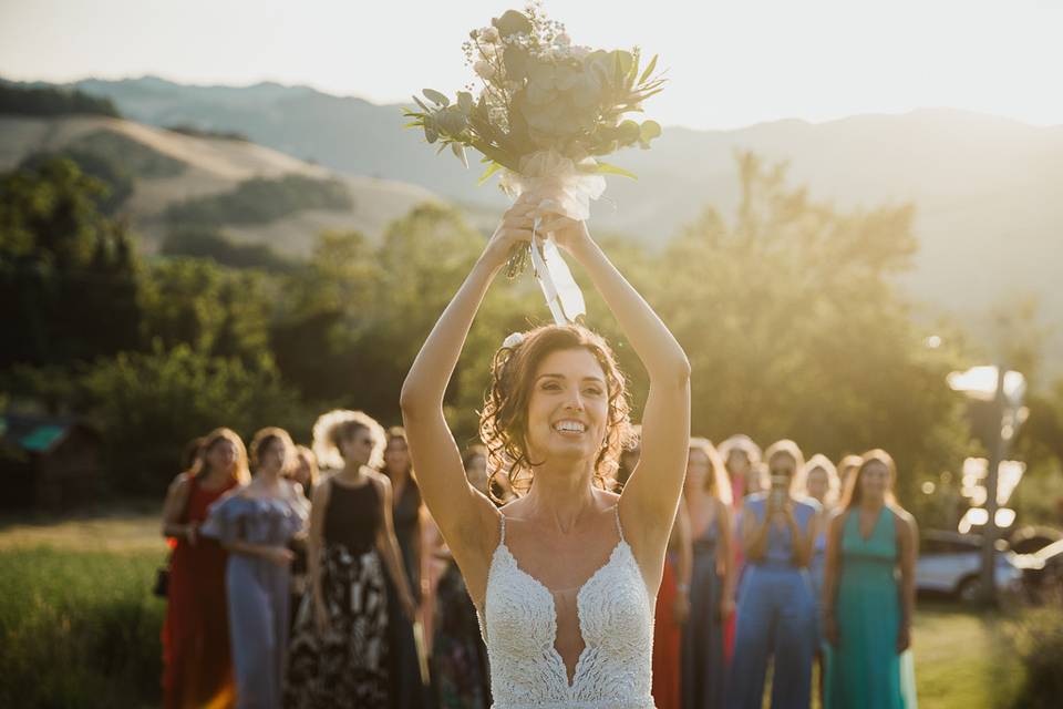 Lancio bouquet