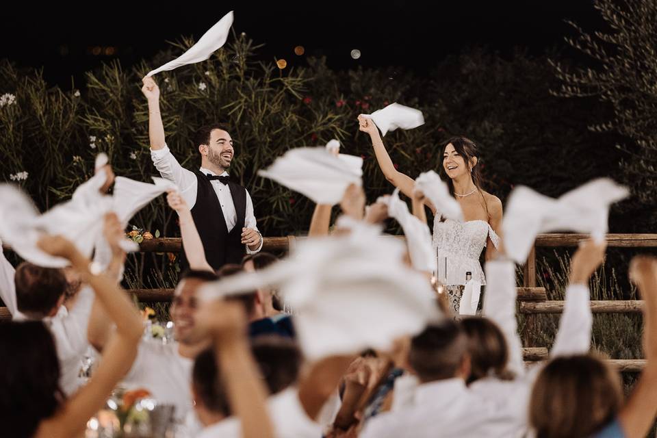 Party reportage sposi