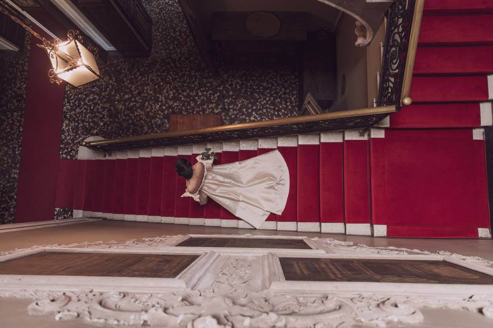 Villa Adelaide interno scala