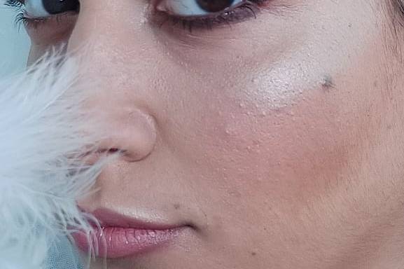 Make up sposa in Pencil techni