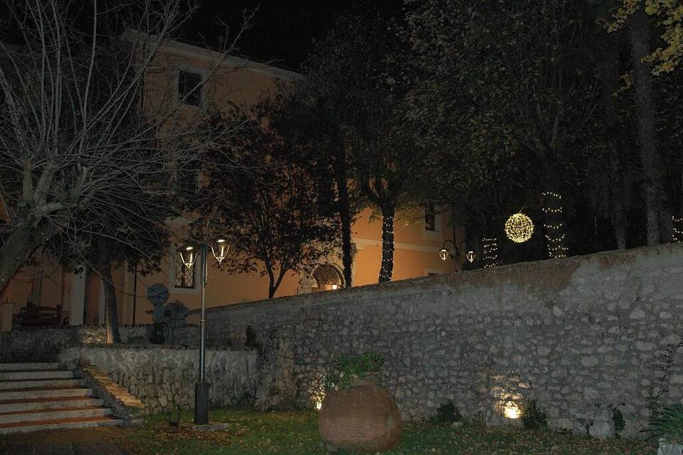 Villa Grancassa by night