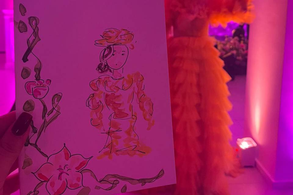 Live sketching