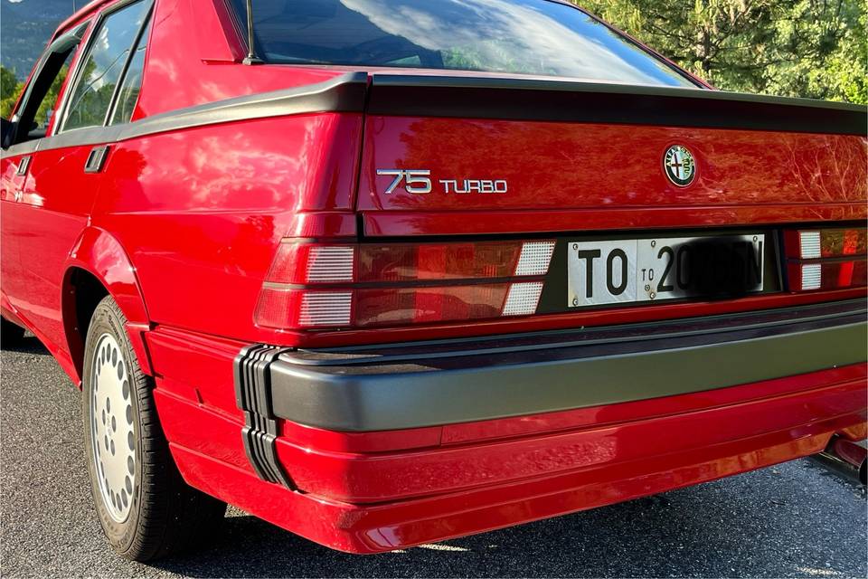 Alfa 75 turbo America