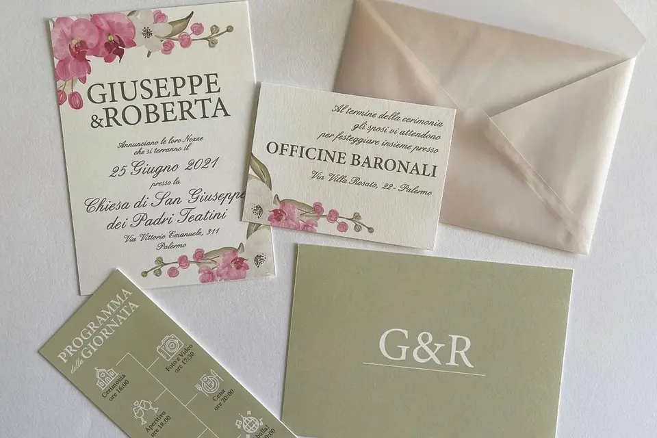 Nastro Chiffon a Frange – Verde militare – ON Grafica – Wedding and event  designer – Palermo