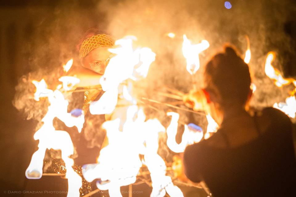 Spettacolo di fuoco